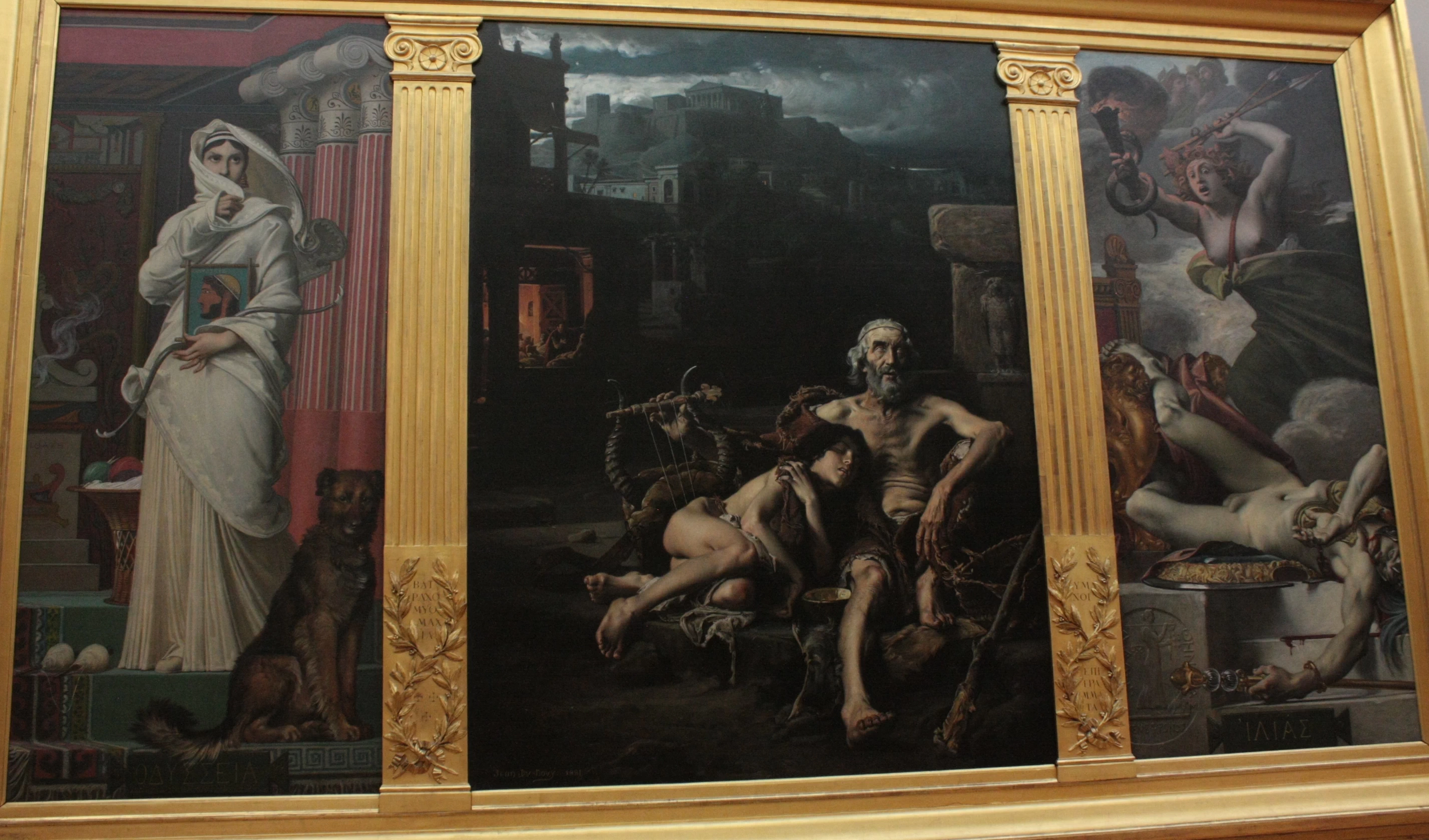 Jean Lecomte du Nouÿ - Omero in meditazione, Musée de Grenoble